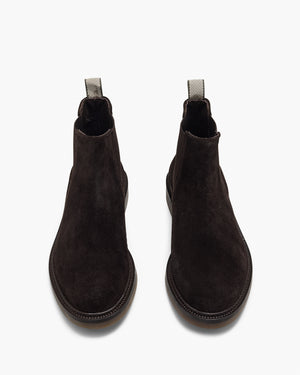 Steele Brown Suede Chelsea Boots