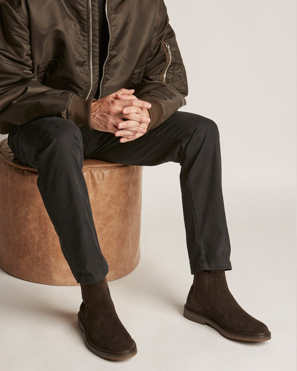 Steele Brown Suede Chelsea Boots