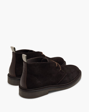 Steele Brown Suede Chukka Boots