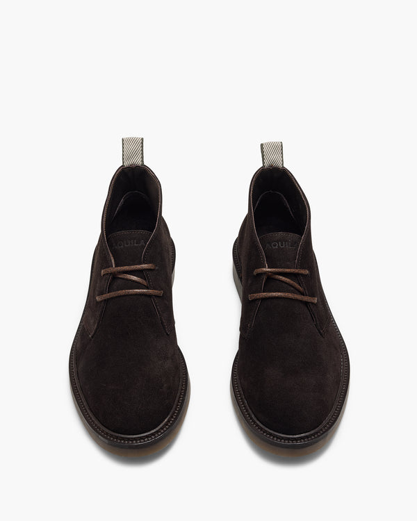 Steele Brown Suede Chukka Boots
