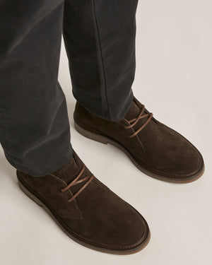 Steele Brown Suede Chukka Boots