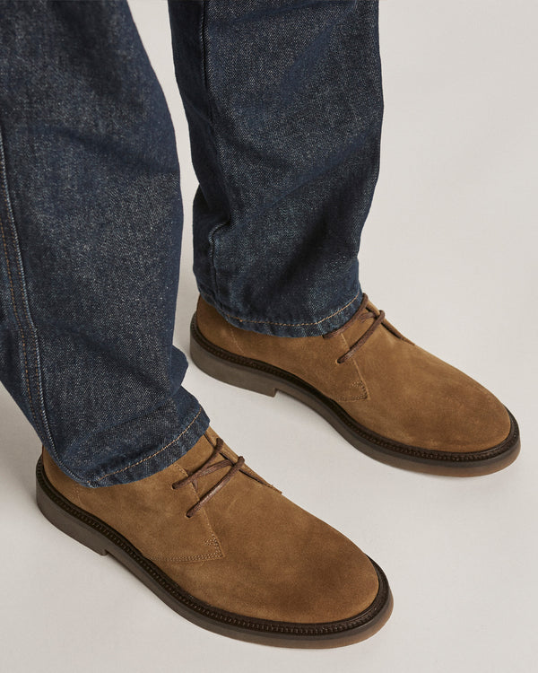 Steele Khaki Suede Chukka Boots