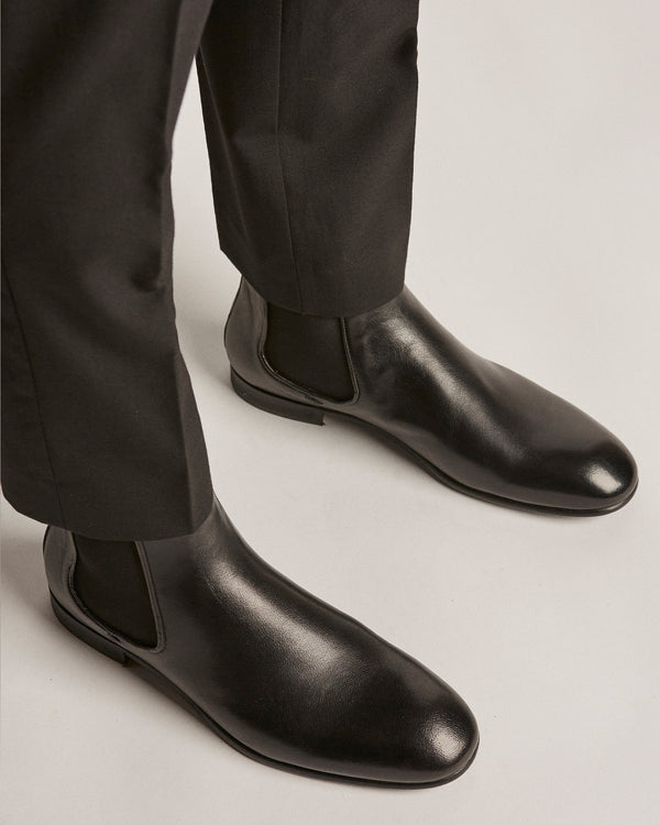 Strider Black Chelsea Boots