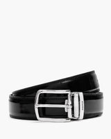 Todd Black Patent Belt