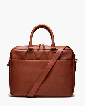 Valle Cognac Briefcase