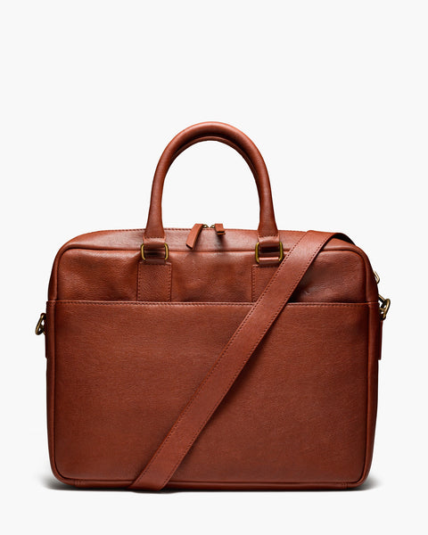 Valle Cognac Briefcase