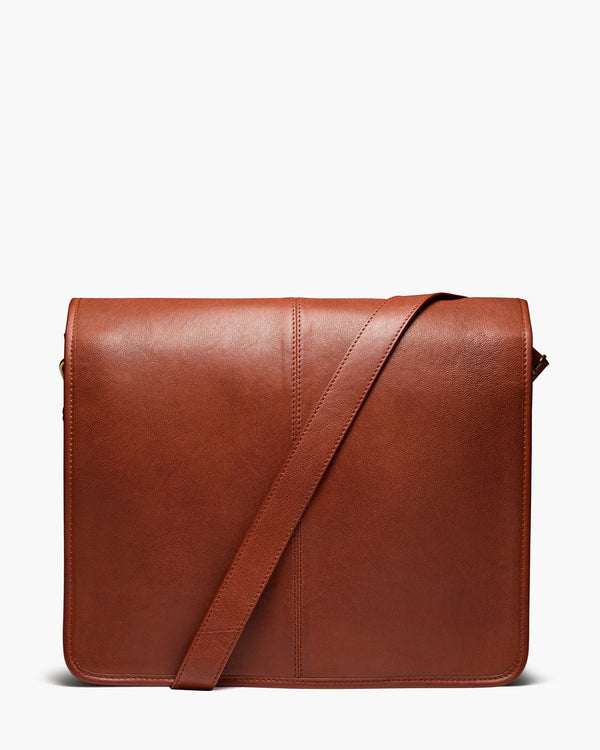 Valle Cognac Messenger Bag