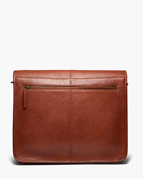 Valle Cognac Messenger Bag