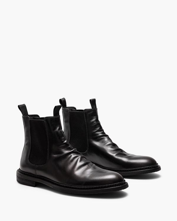 Vedder Black Chelsea Boots