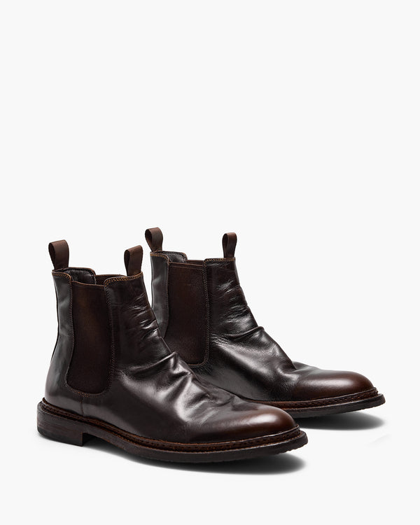Vedder Dark Brown Chelsea Boots