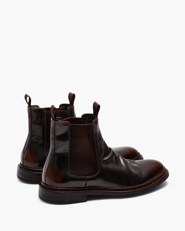Vedder Dark Brown Chelsea Boots