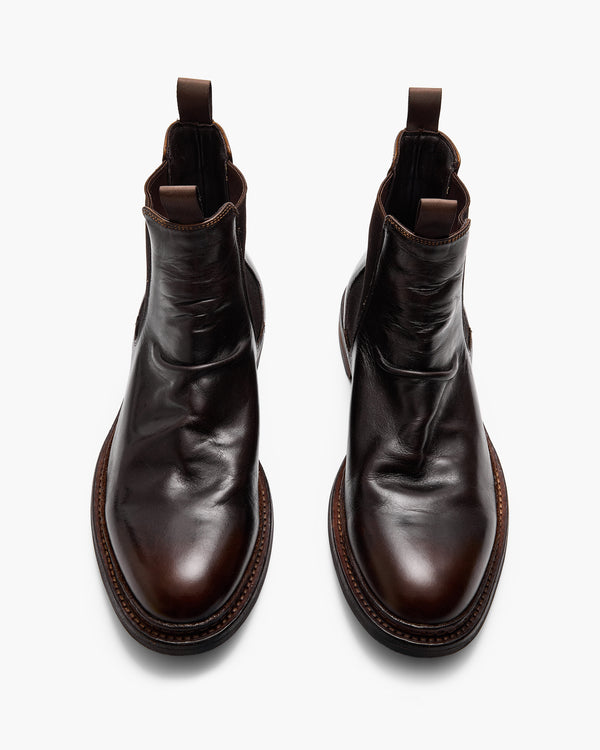 Vedder Dark Brown Chelsea Boots