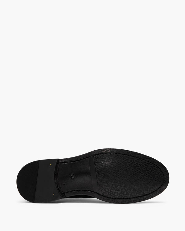 Vedder Black Lace-Up Boots