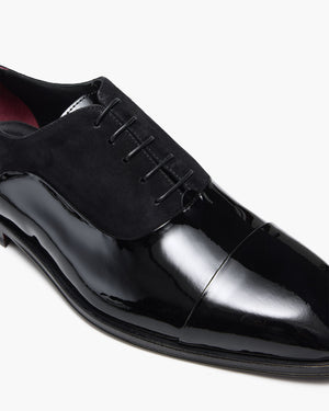Walton Patent Black Oxford Shoes