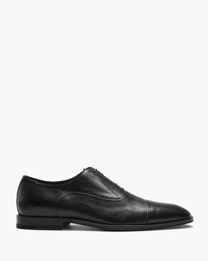 Walton Black Oxford Shoes