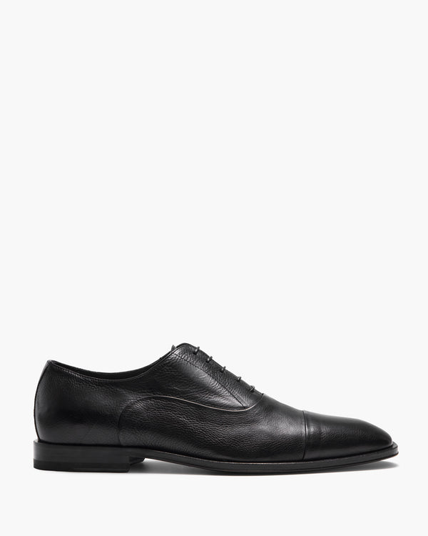 Walton Black Oxford Shoes