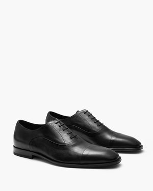 Walton Black Oxford Shoes