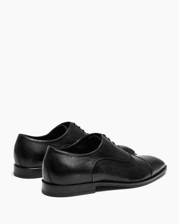 Walton Black Oxford Shoes