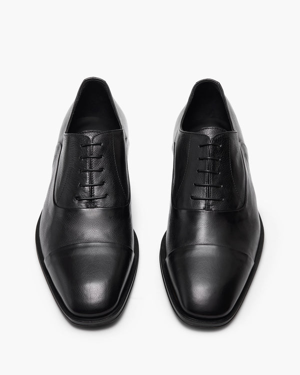 Walton Black Oxford Shoes