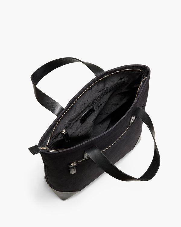Yale Black Tote Bag